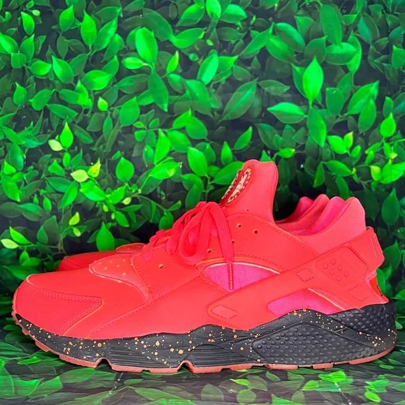 Nike Air Huarache Nike ID Salmon Custom Truth Sneakers Size 15 US 777330 992